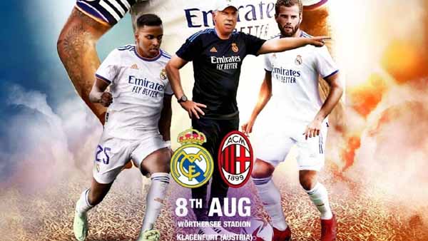 Nhận định Soi Kèo Real Madrid vs Milan, 23h30 ngày 08/08, Giao hữu 2021