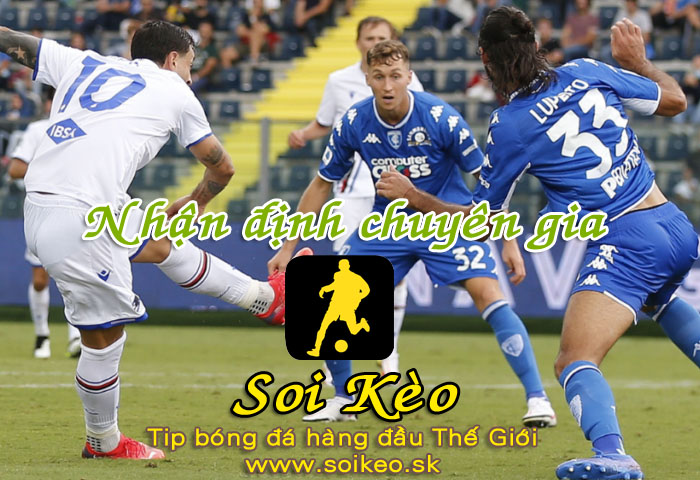 Soi Kèo tip bóng đá Sampdoria - Empoli
