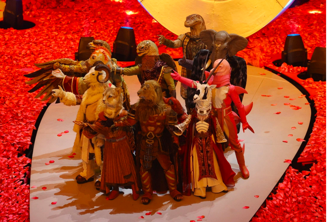 Hình ảnh lung linh khai mạc Asian Cup 2023 trên sân Lusail